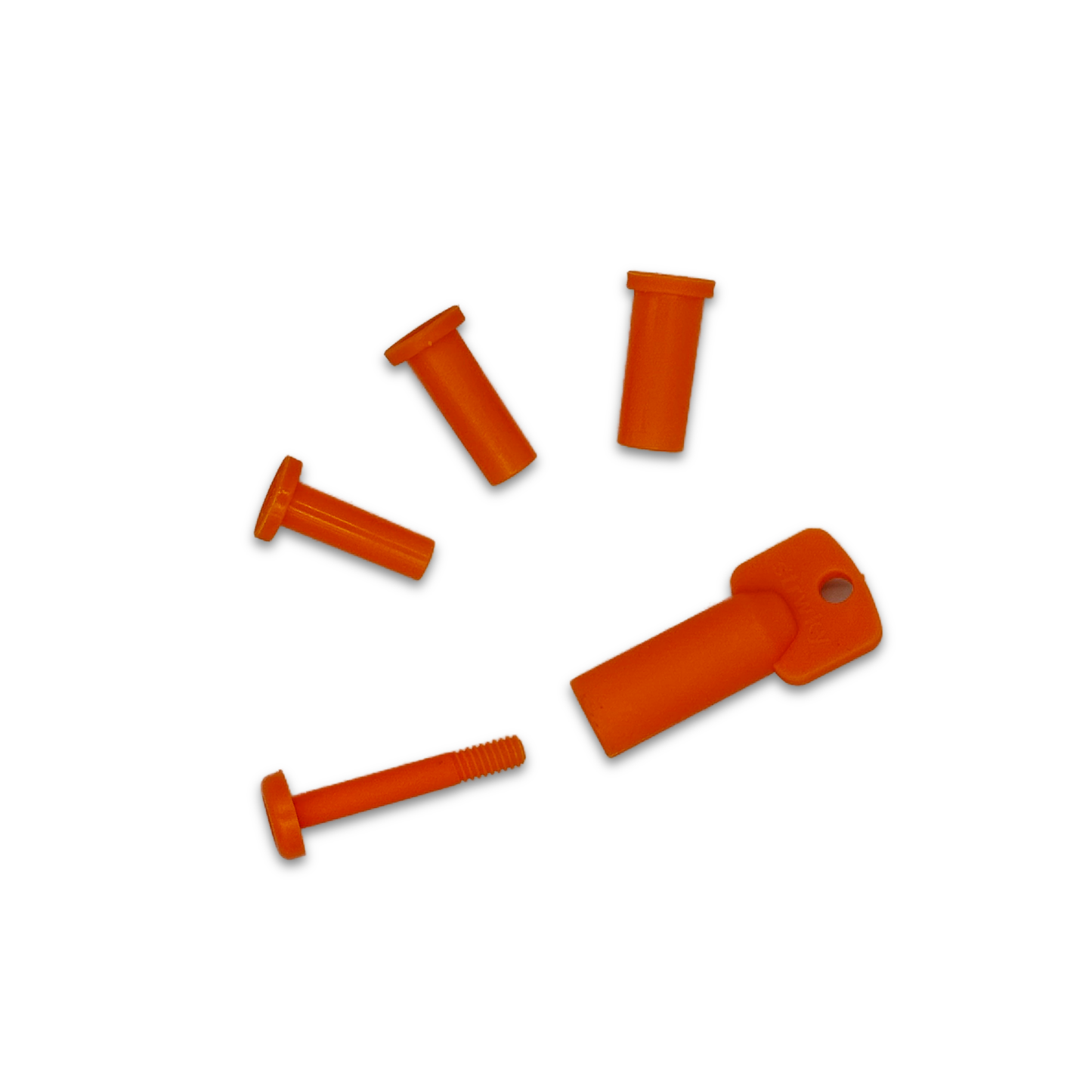 Los Strwky mondstuk in oranje